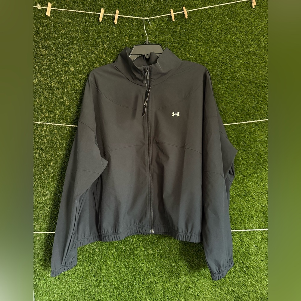 Women’s Size 1X Under Armour Rival Woven Jacket